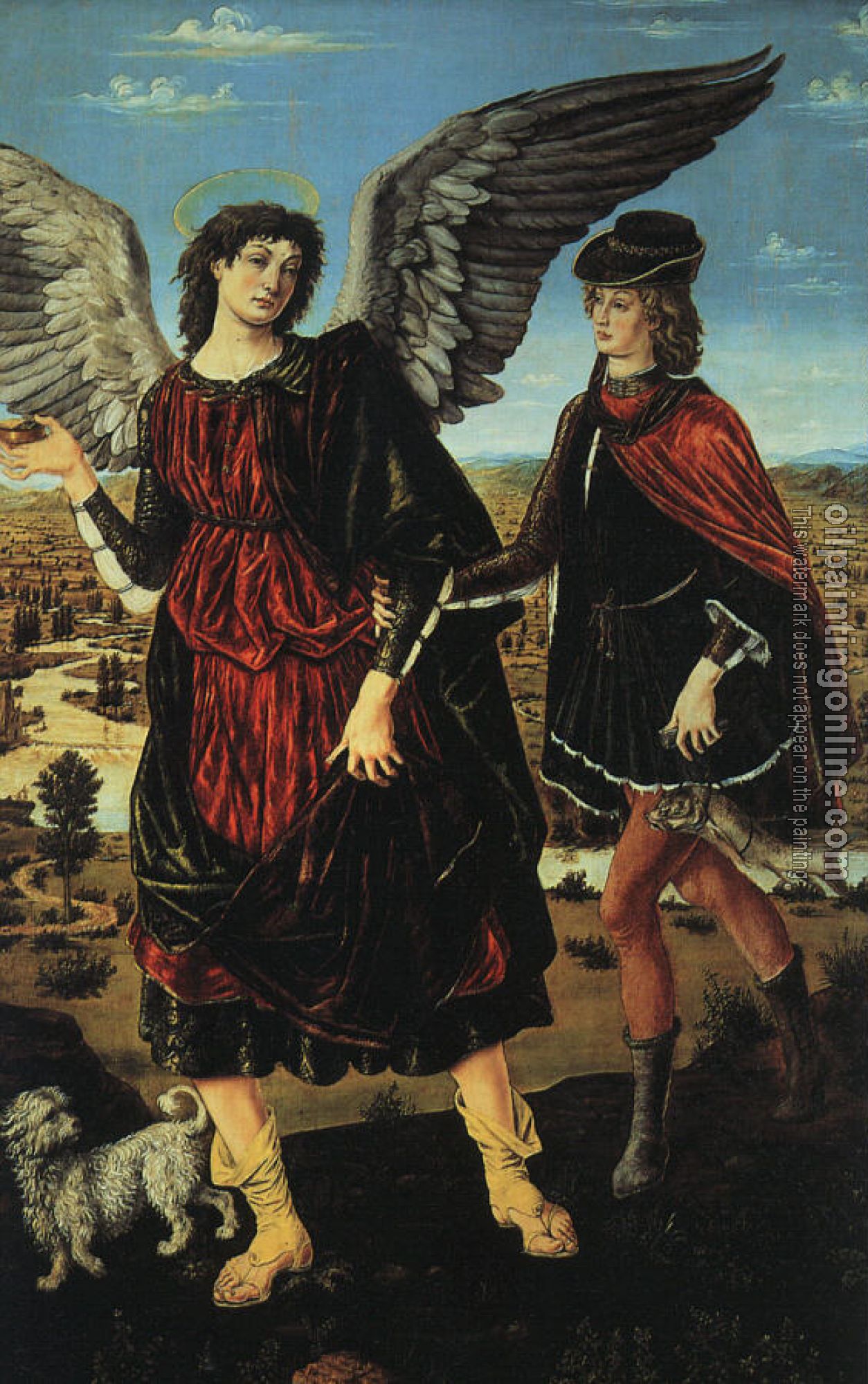 Pollaiolo, Antonio del - Tobias and the Angel